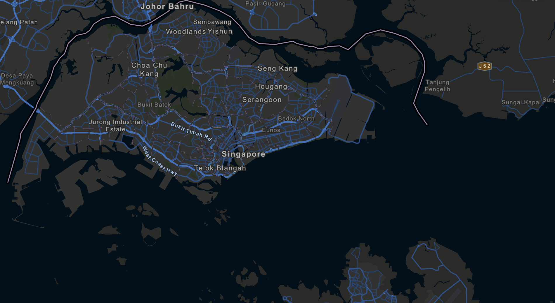 Singapore map